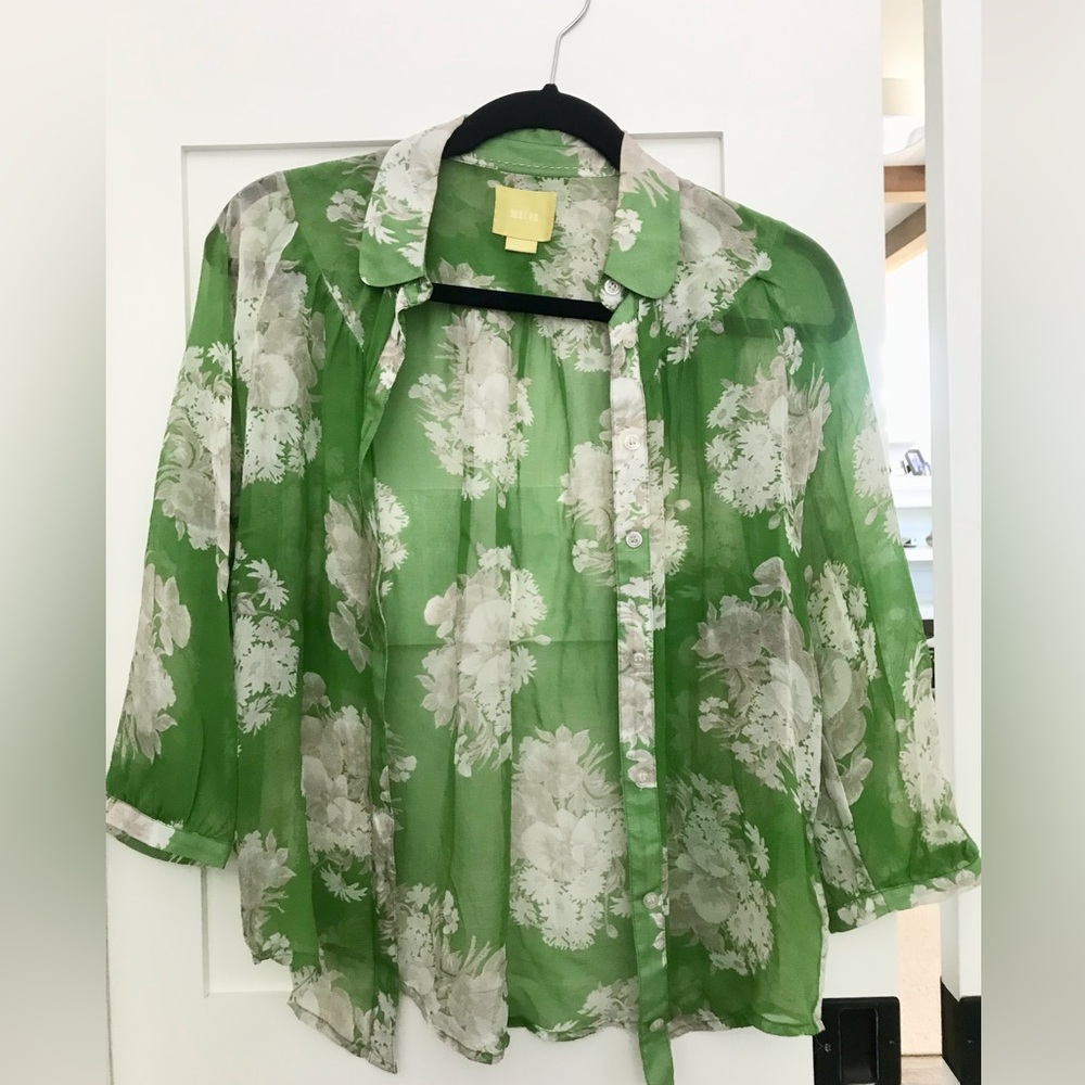Never worn Maeve for Anthropologie size 0 blouse.